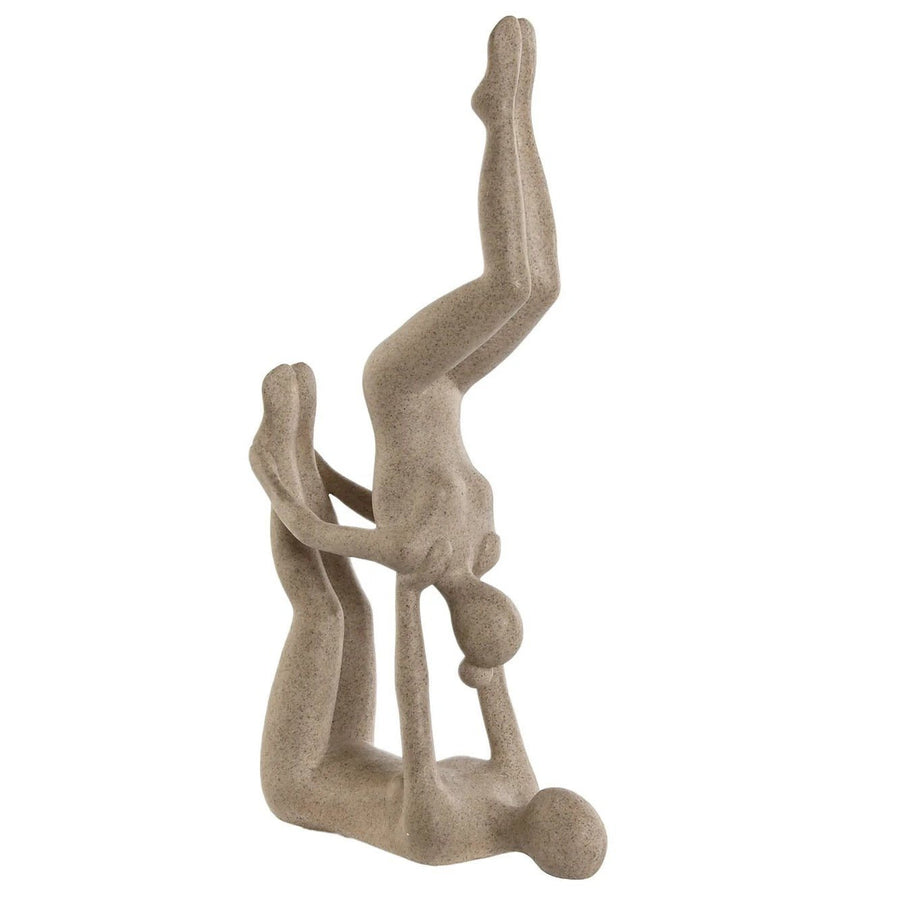 Resin Yoga Figure Sculpture