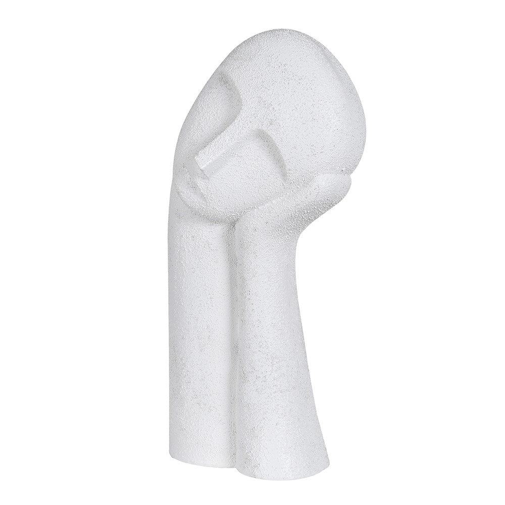 Resting Face Figure - Unique Decorative Art Piece - LUXONAS