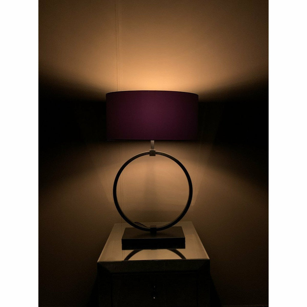 Ring lamp Black L - LUXONAS HOME