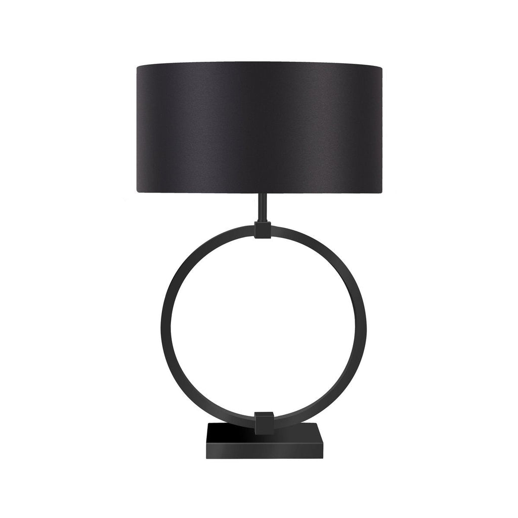 Ring lamp Black L - LUXONAS HOME