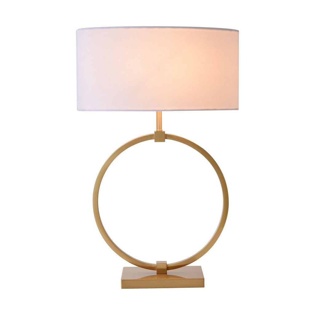 Ring lamp Gold L - LUXONAS HOME
