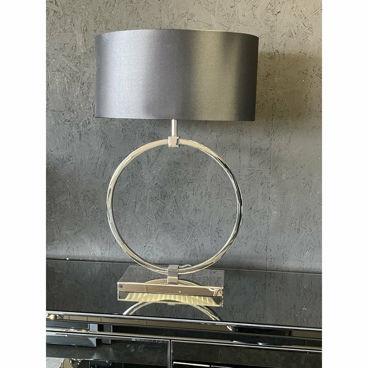 Ringlamp Chroom L - LUXONAS HOME