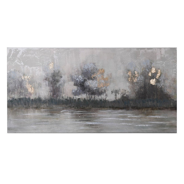 River Scene Oil Painting