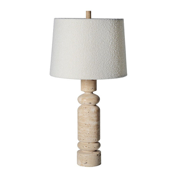 Robac Travertine Table Lamp