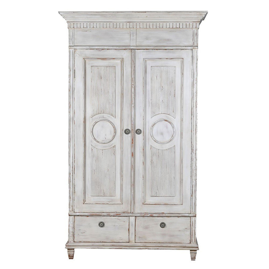 Rococo 2 Drawer Double Wardrobe