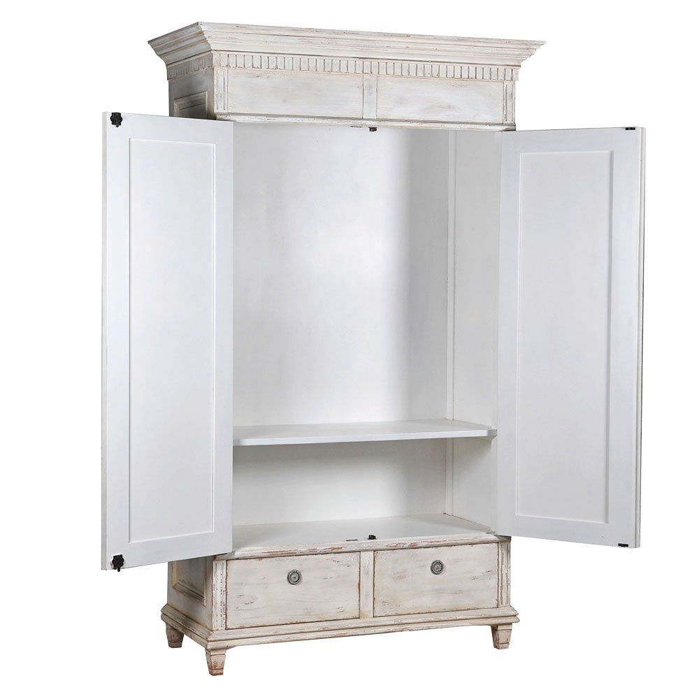 Rococo 2 Drawer Double Wardrobe - LUXONAS HOME