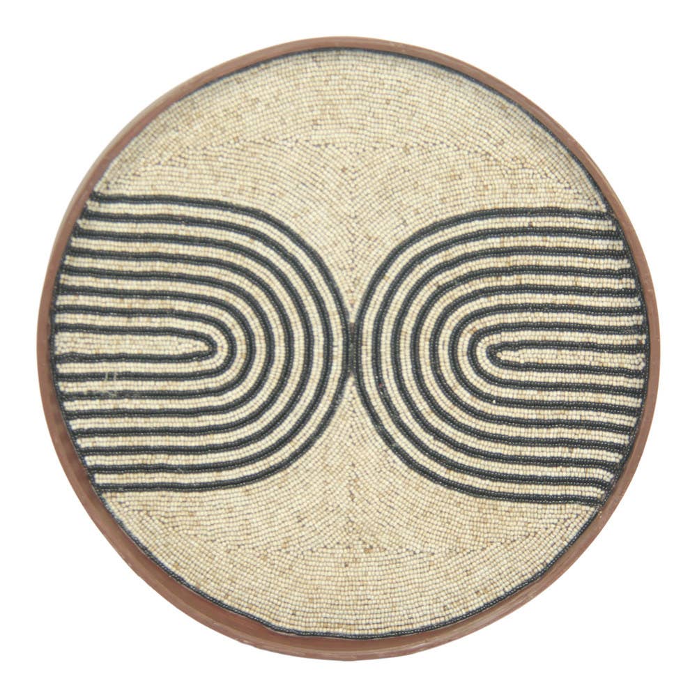 Round Arches Beige Small Tray