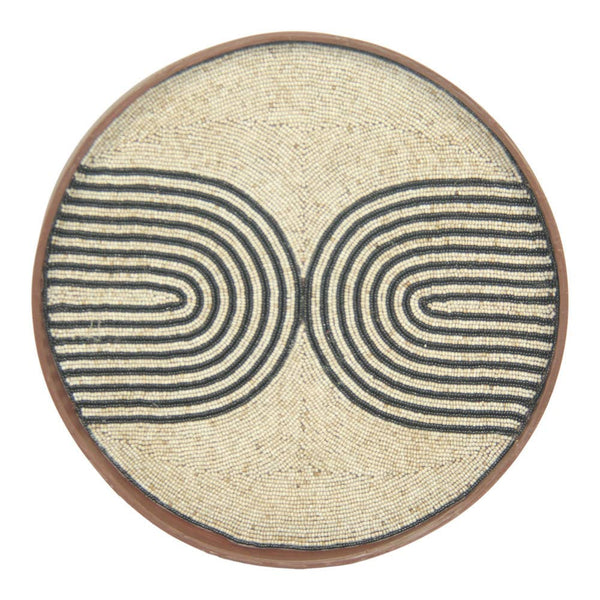 Round Arches Beige Small Tray