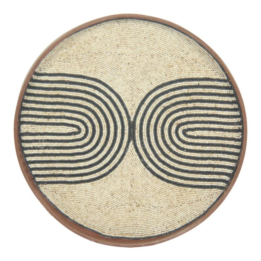 Round Arches Beige Small Tray