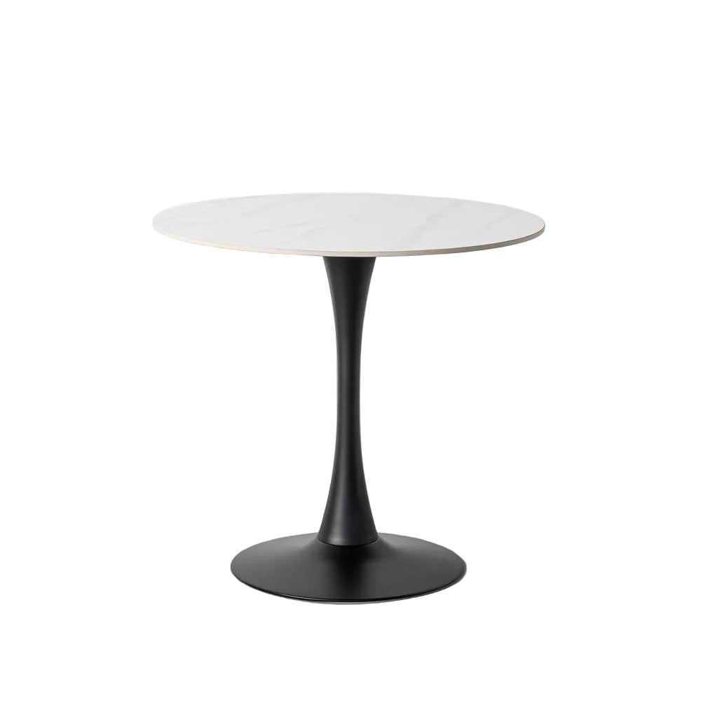 Round Contract Table with Sintered Stone Top