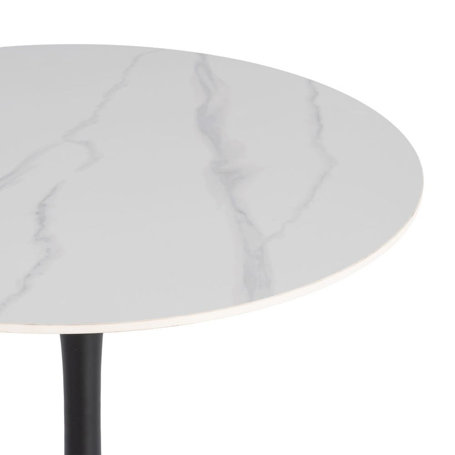 Round Contract Table with Sintered Stone Top