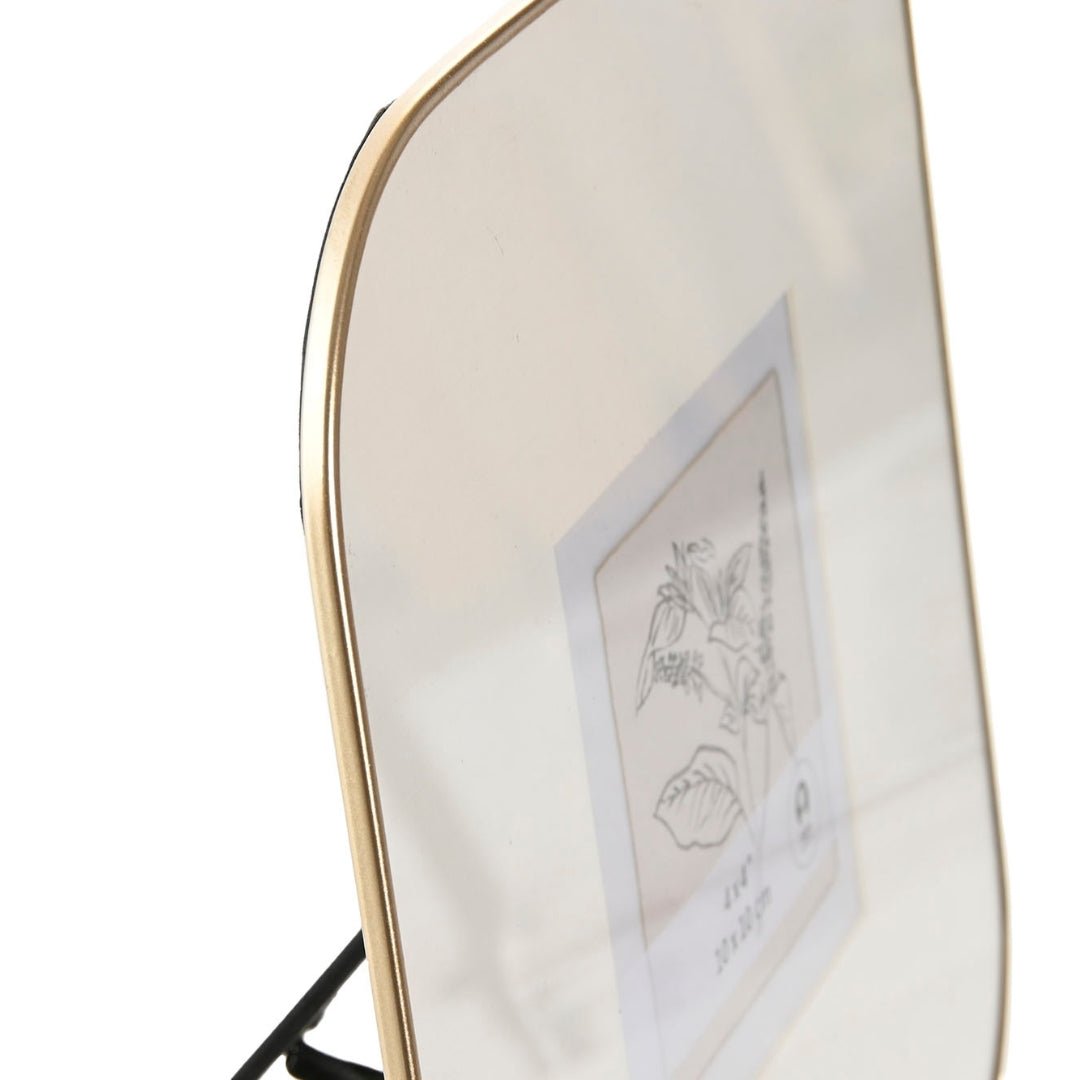 Round Edge Gold Thin Photo Frame 13*18 - LUXONAS