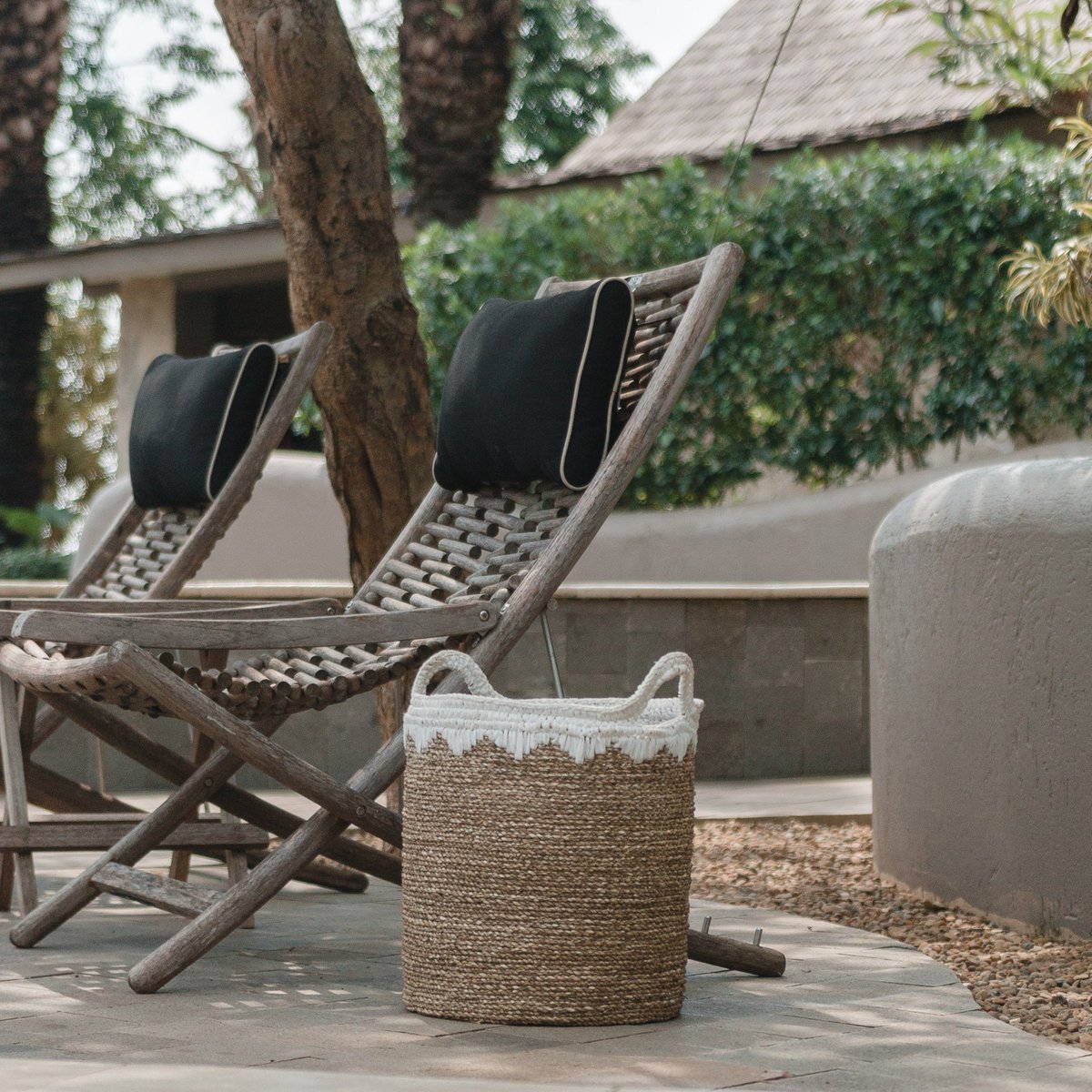 Round Laundry & Storage Basket - LUXONAS HOME