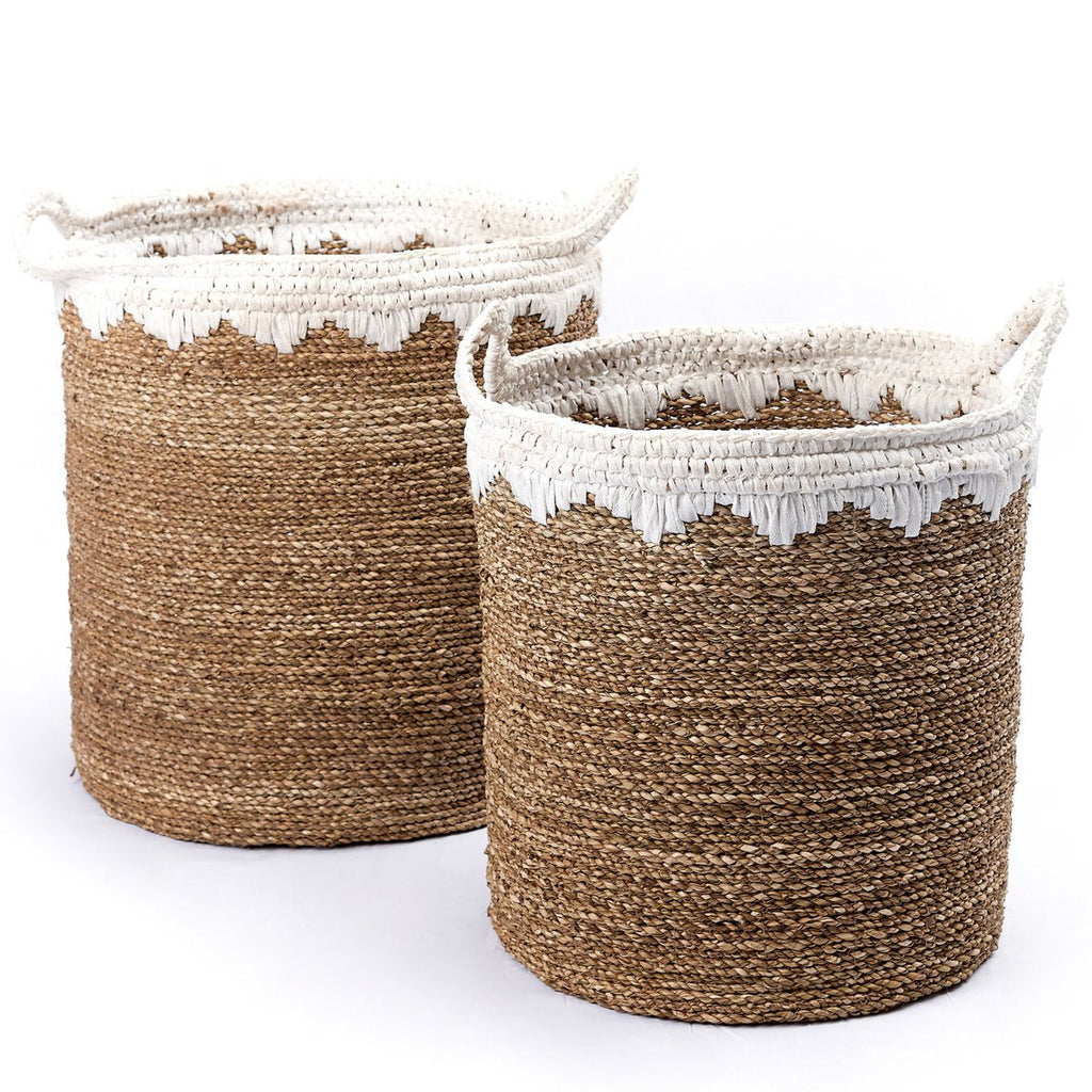Round Laundry & Storage Basket - LUXONAS HOME