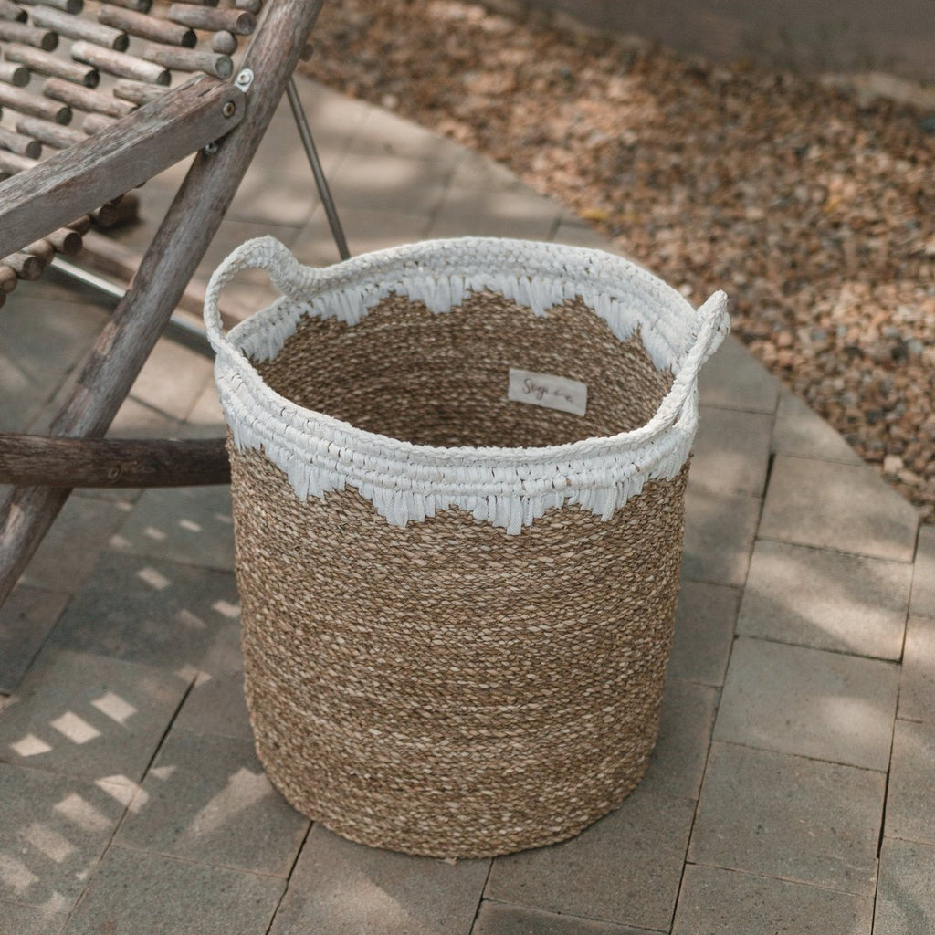 Round Laundry & Storage Basket - LUXONAS HOME