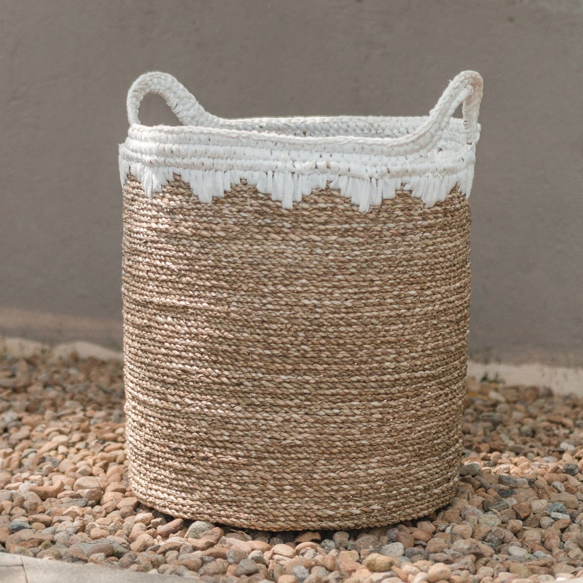 Round Laundry & Storage Basket - LUXONAS HOME