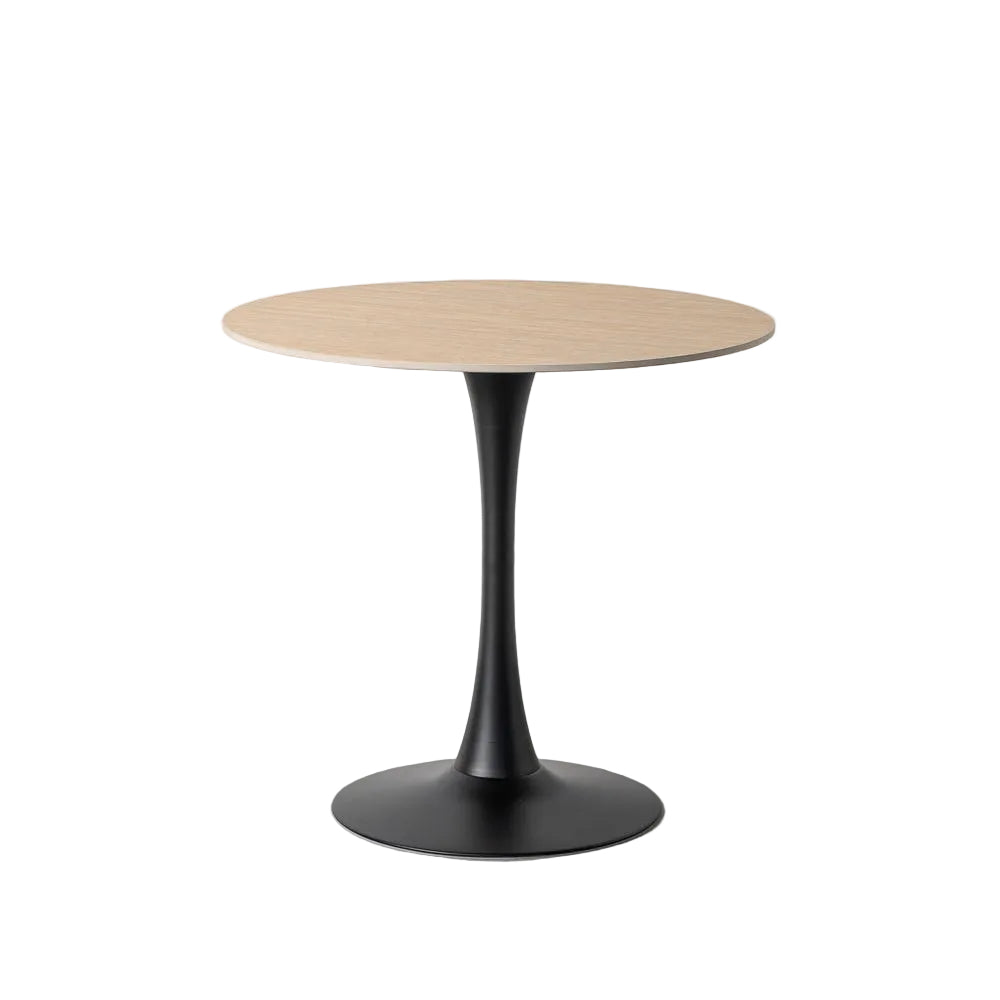 Round Travertine Table for Contract Use