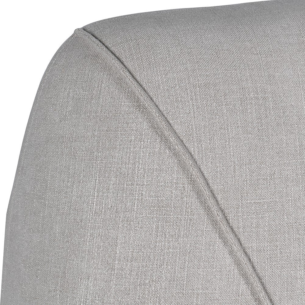 Rounded Pleat King - size 5ft. Bed - LUXONAS