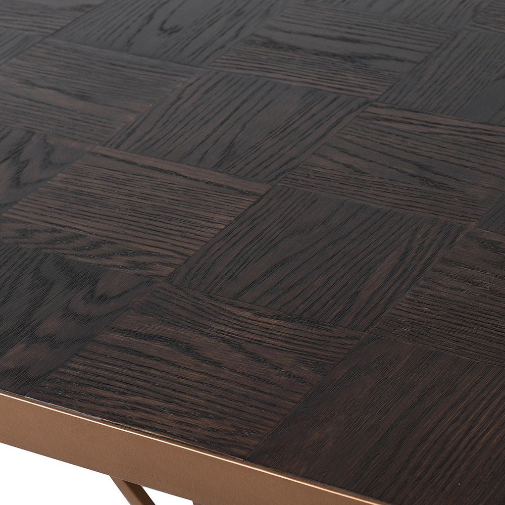 Rove Parquet Dining Table - LUXONAS