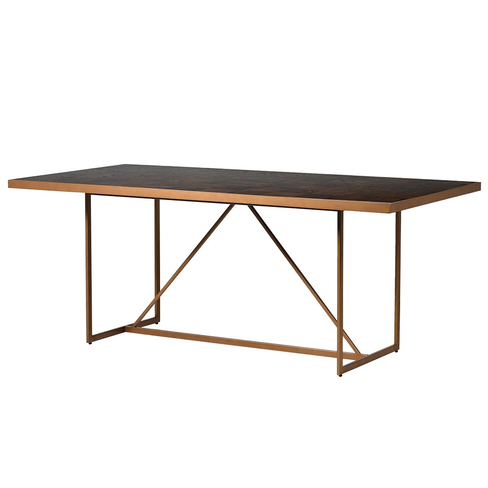 Rove Parquet Dining Table - LUXONAS