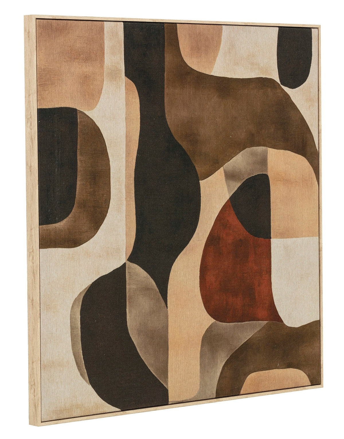 Rust Arches  Abstract Canvas Wall Art