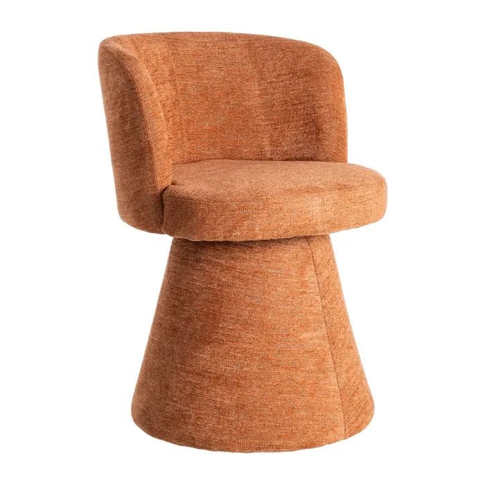 Rust Pumpkin Chair
