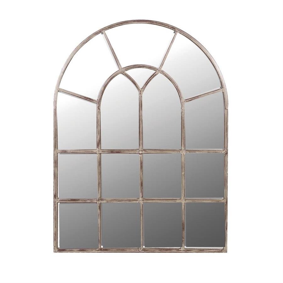 Rustic Multi-Window Effect Mirror