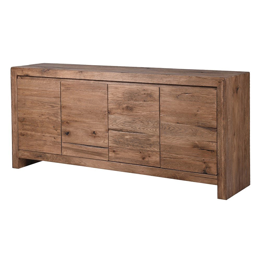 Rustic Oak Large Sideboard - Stylish Storage Solution - LUXONAS