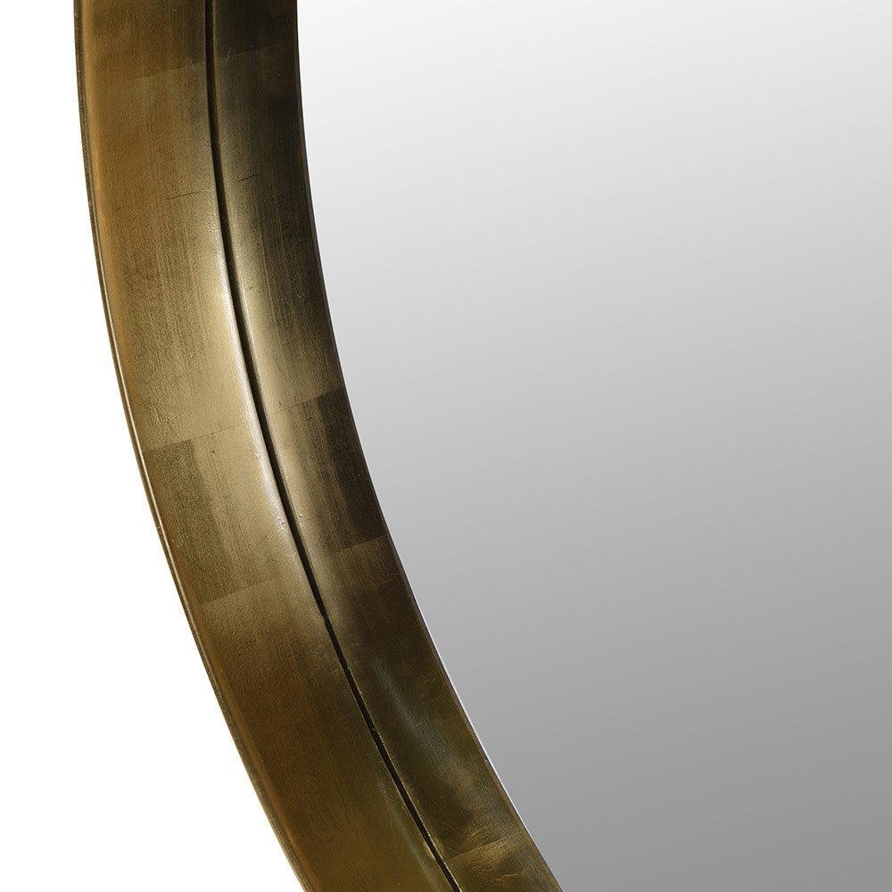 Rya Gold Leaf Mirror - LUXONAS