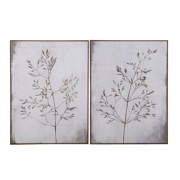 S/2 Autumnal Trees Canvas Set - Stunning Fall Decor