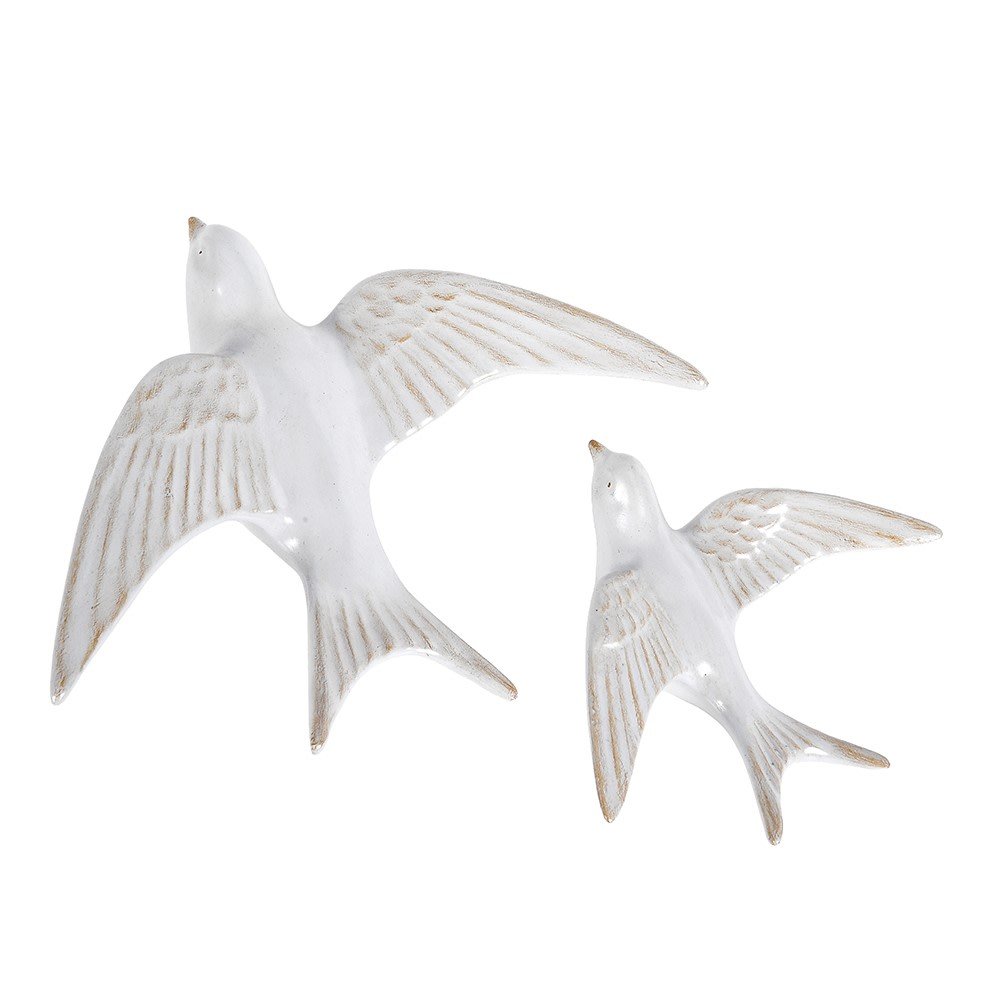 S/2 Flying Bird Wall Decor