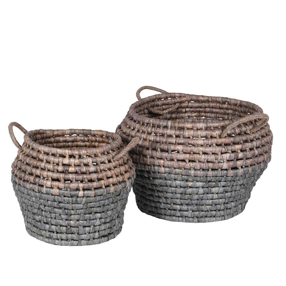 S/2 Maize Twine Baskets - LUXONAS
