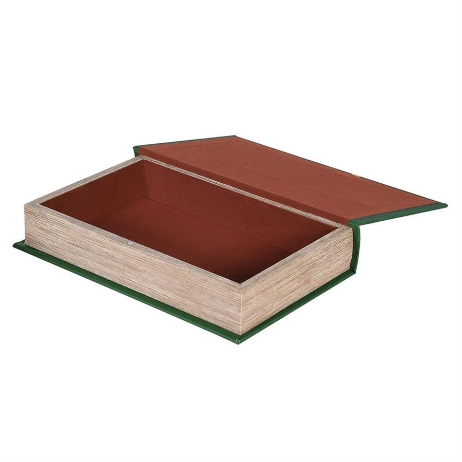 S/2 Milano Book Boxes - Elegant Decorative Storage - LUXONAS