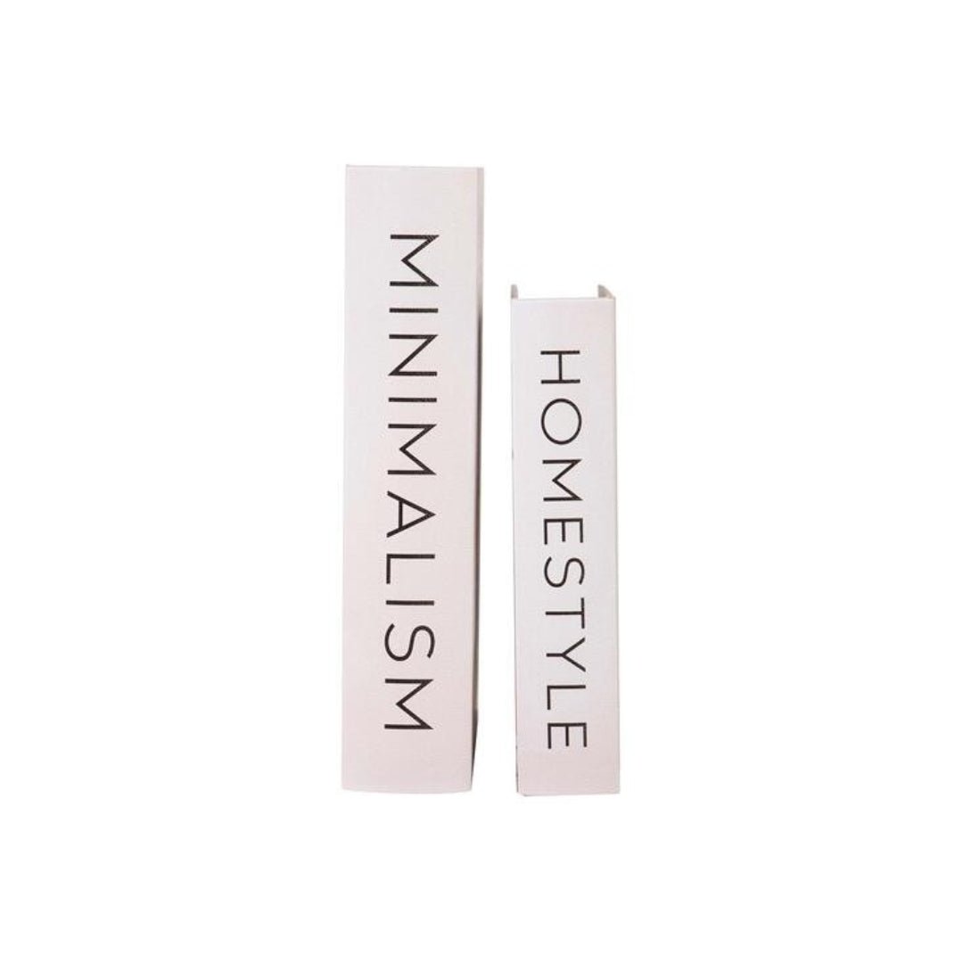 S/2 Minimalism Homestyle Storage Boxes - LUXONAS