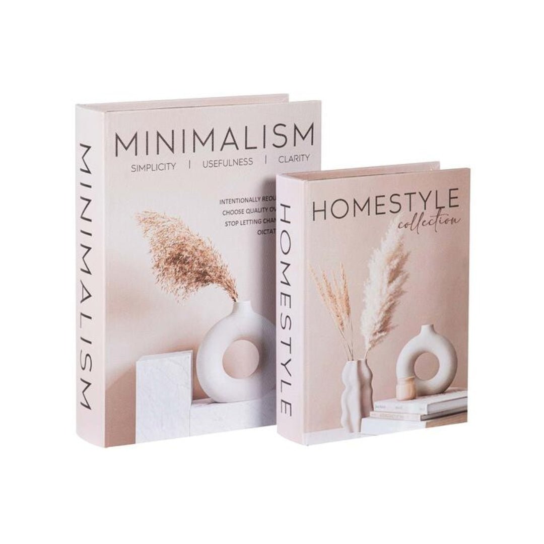 S/2 Minimalism Homestyle Storage Boxes
