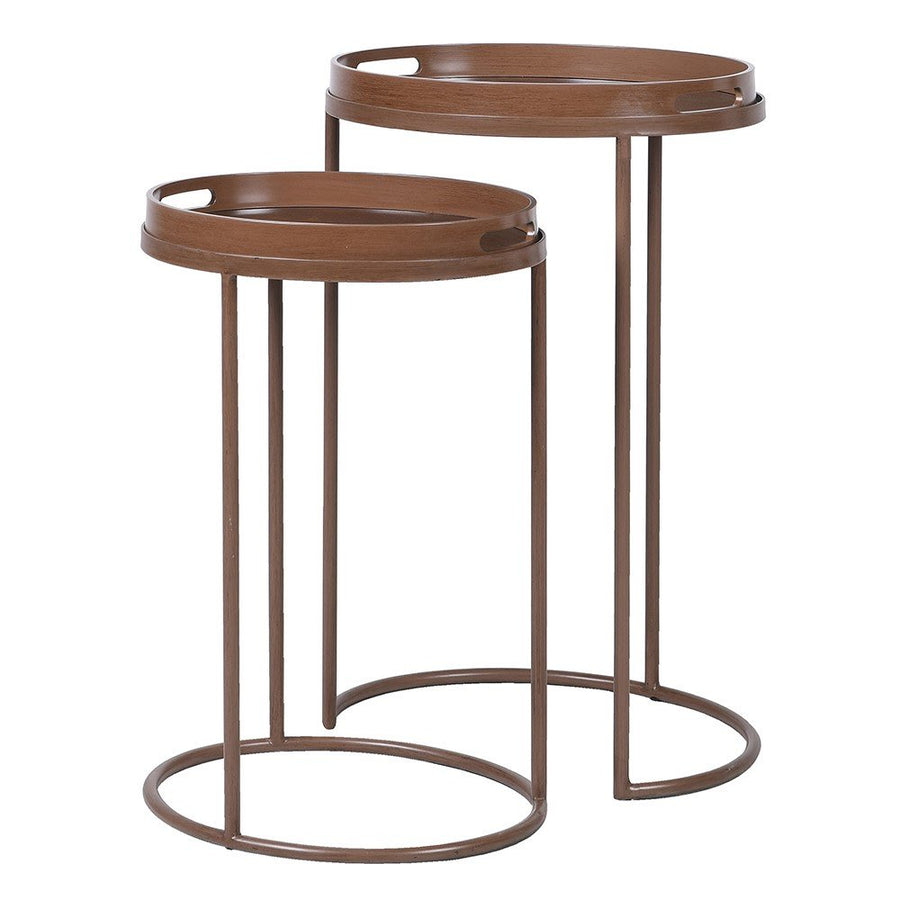 S/2 Mist Tray Tables - Stylish and Functional Side Tables