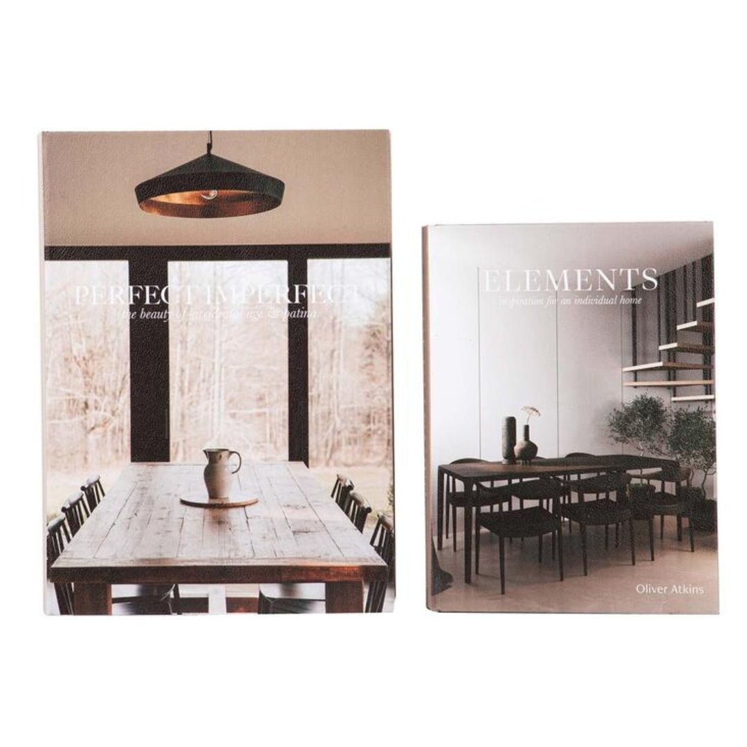 S/2 Perfect Elements Storage Books - LUXONAS