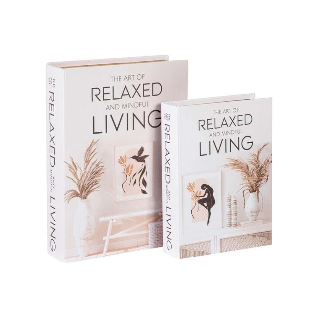 S/2 Relaxed Living Storage Boxes