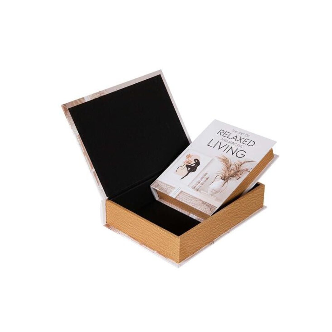 S/2 Relaxed Living Storage Boxes - LUXONAS