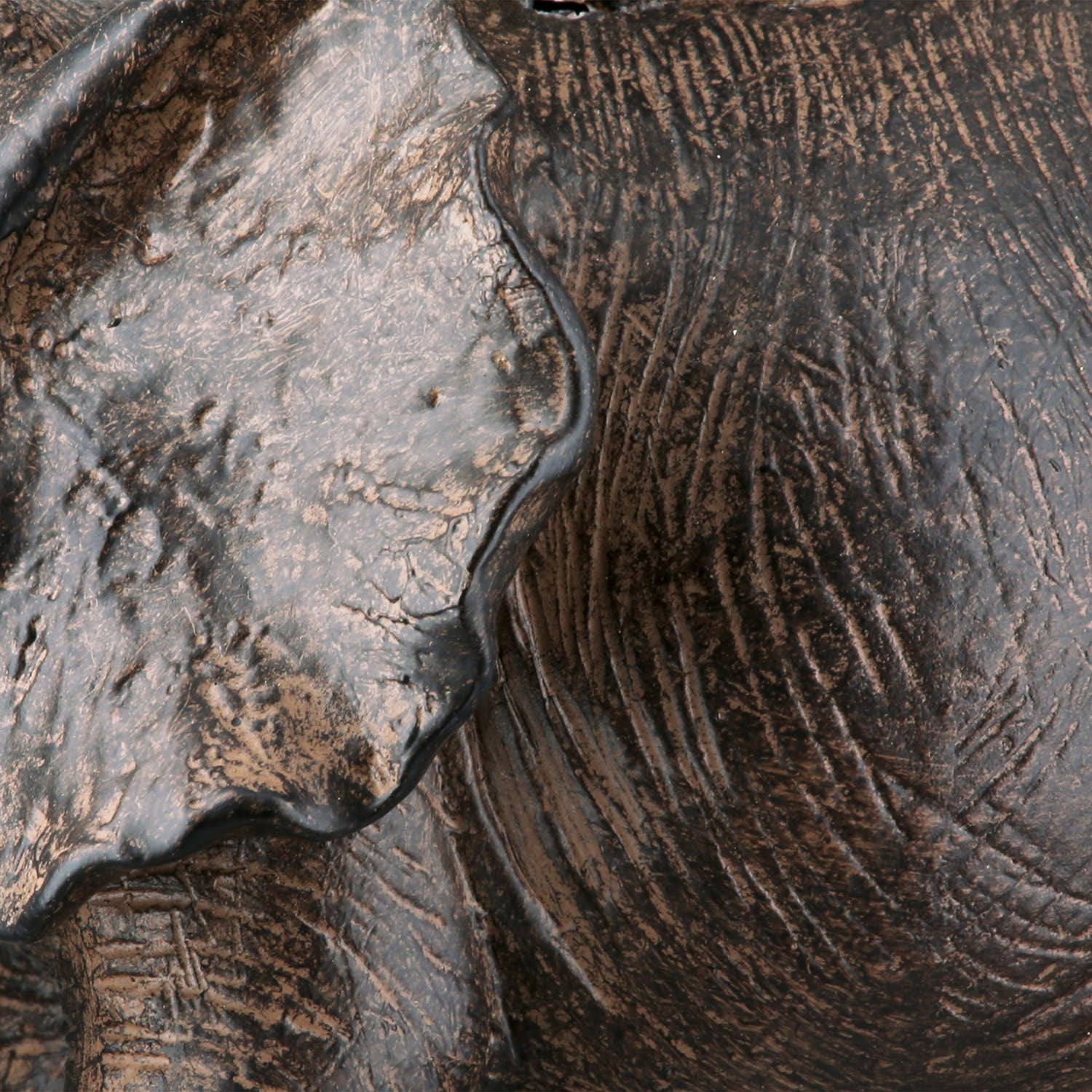 S/2 Resin Tarangire Elephant Figurine - LUXONAS HOME