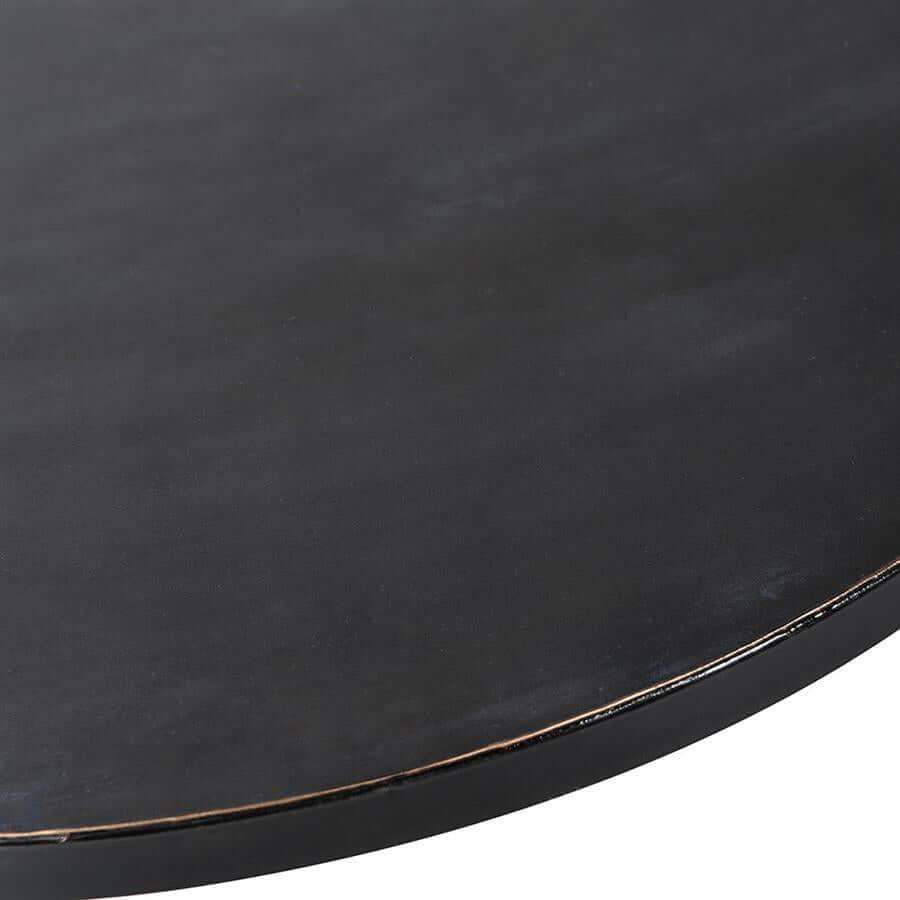 S/2 Round Iron Coffee Tables - LUXONAS