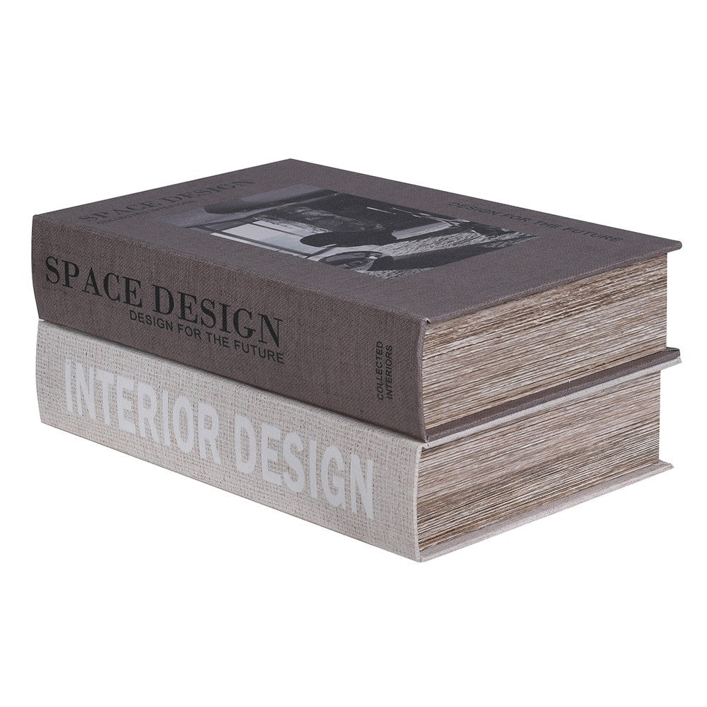 S/2 Space & Design Book Boxes - LUXONAS