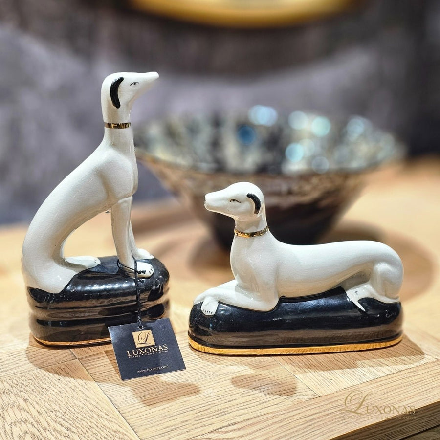 S/2 Whippet Dogs