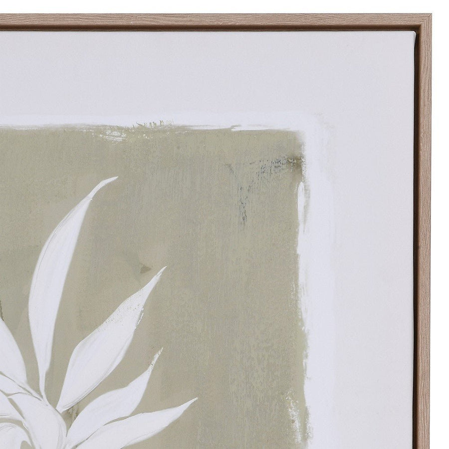 S/3 Foliage Framed Canvas Set