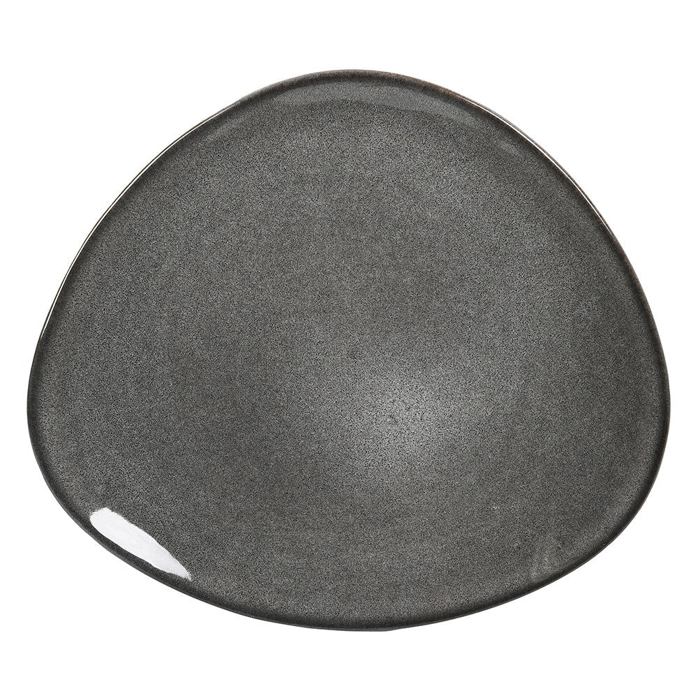 S/4 Ash Dinner Plates - Elegant Stoneware Dinnerware Set - LUXONAS