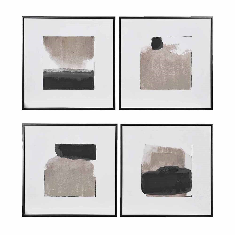 S/4 Hand Noir Canvas - Modern Wall Art