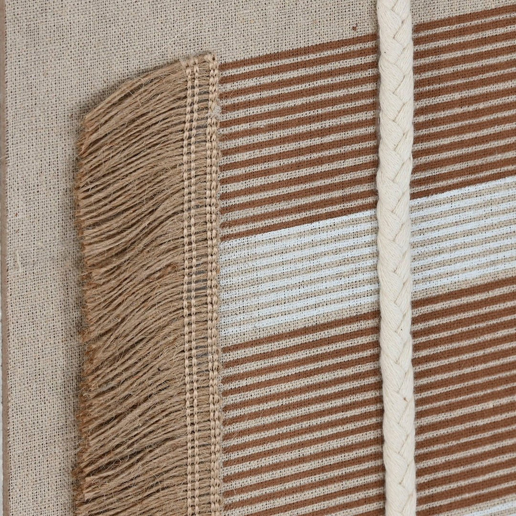 S/4 Jute Natural Pictures - LUXONAS