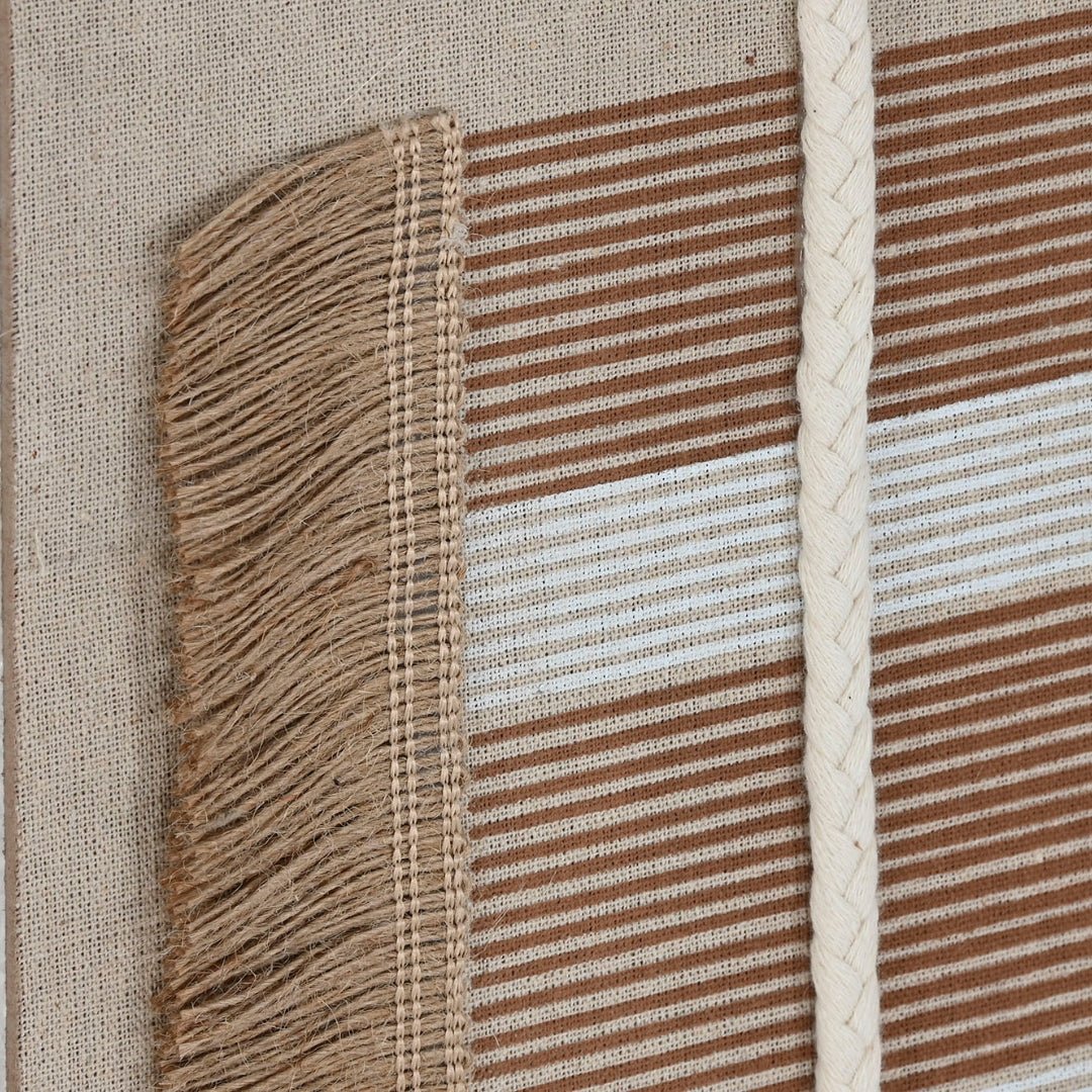 S/4 Jute Natural Pictures - LUXONAS