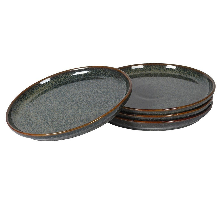 S/4 Obsidian Side Plates Set