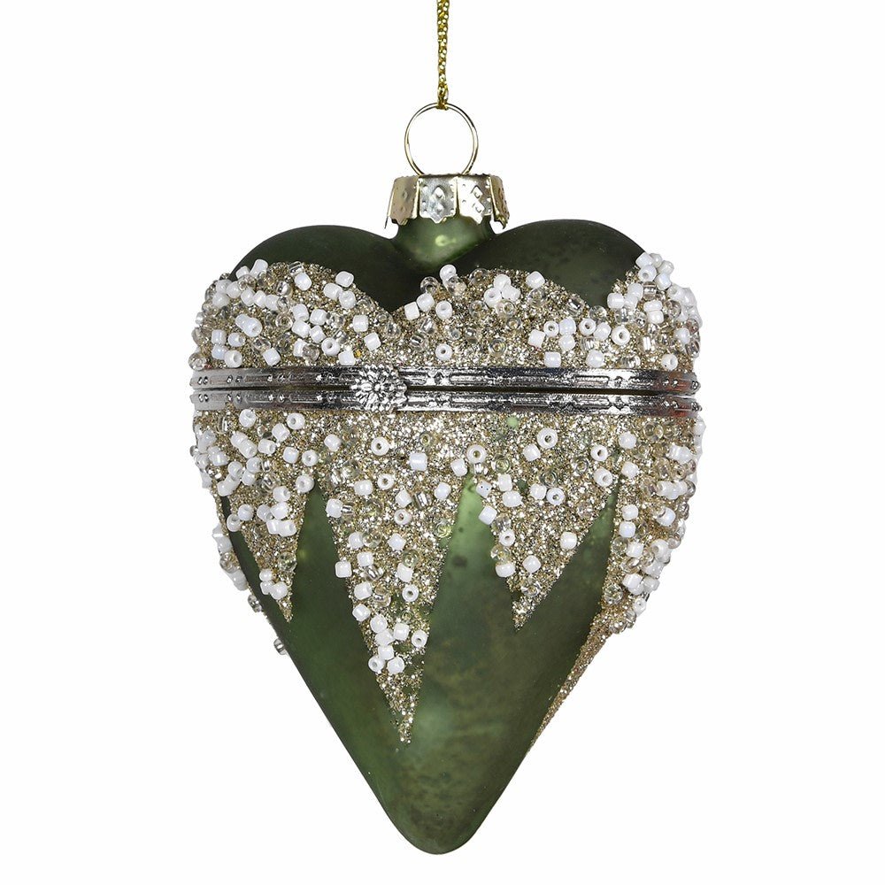 Sage Openable Heart – A Cherished Keepsake